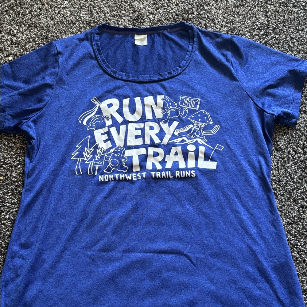 Sport-Tek Blue Ladies T-Shirt